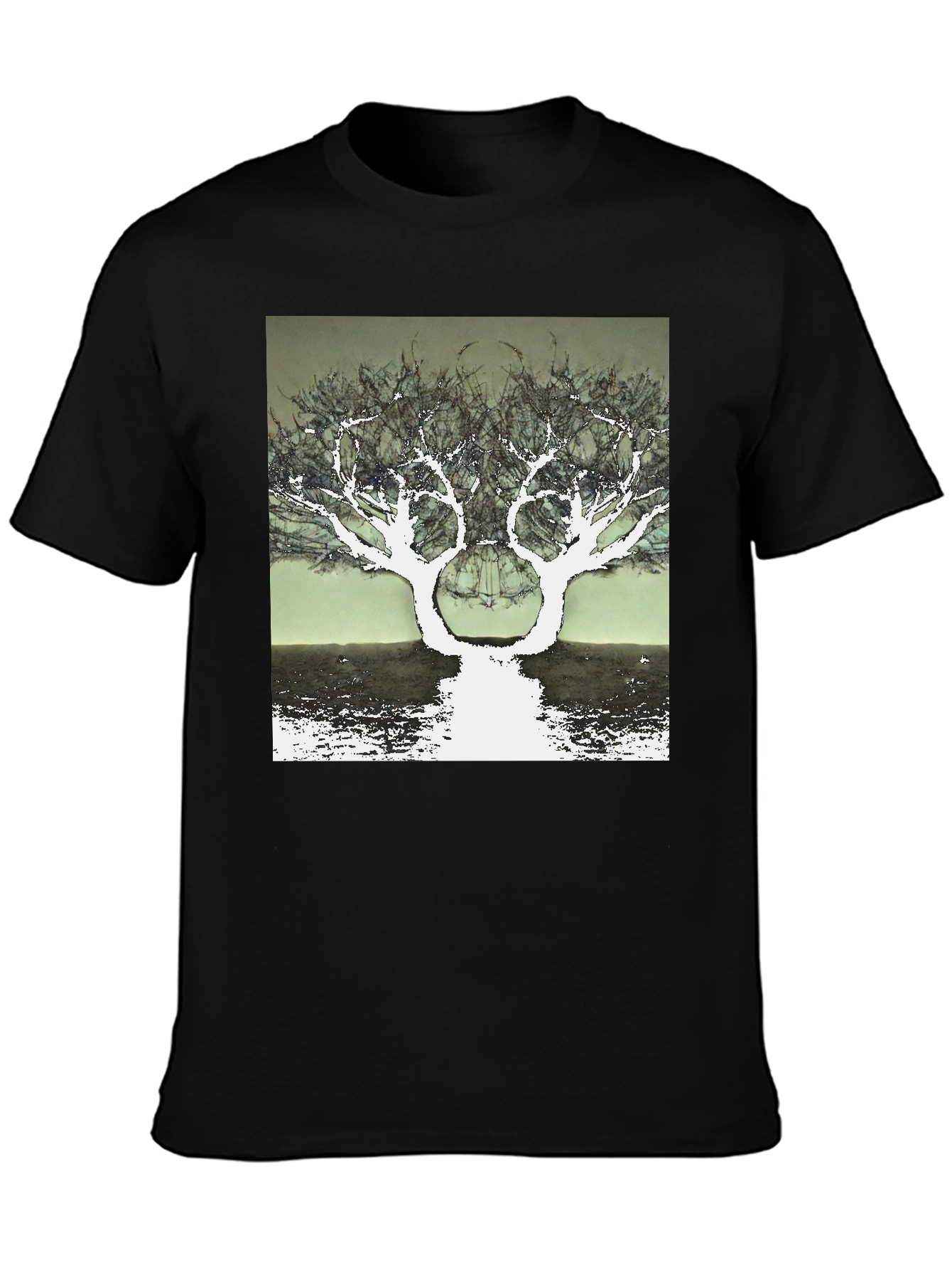 Surreal Tree Graphic T-Shirt - Unique Design