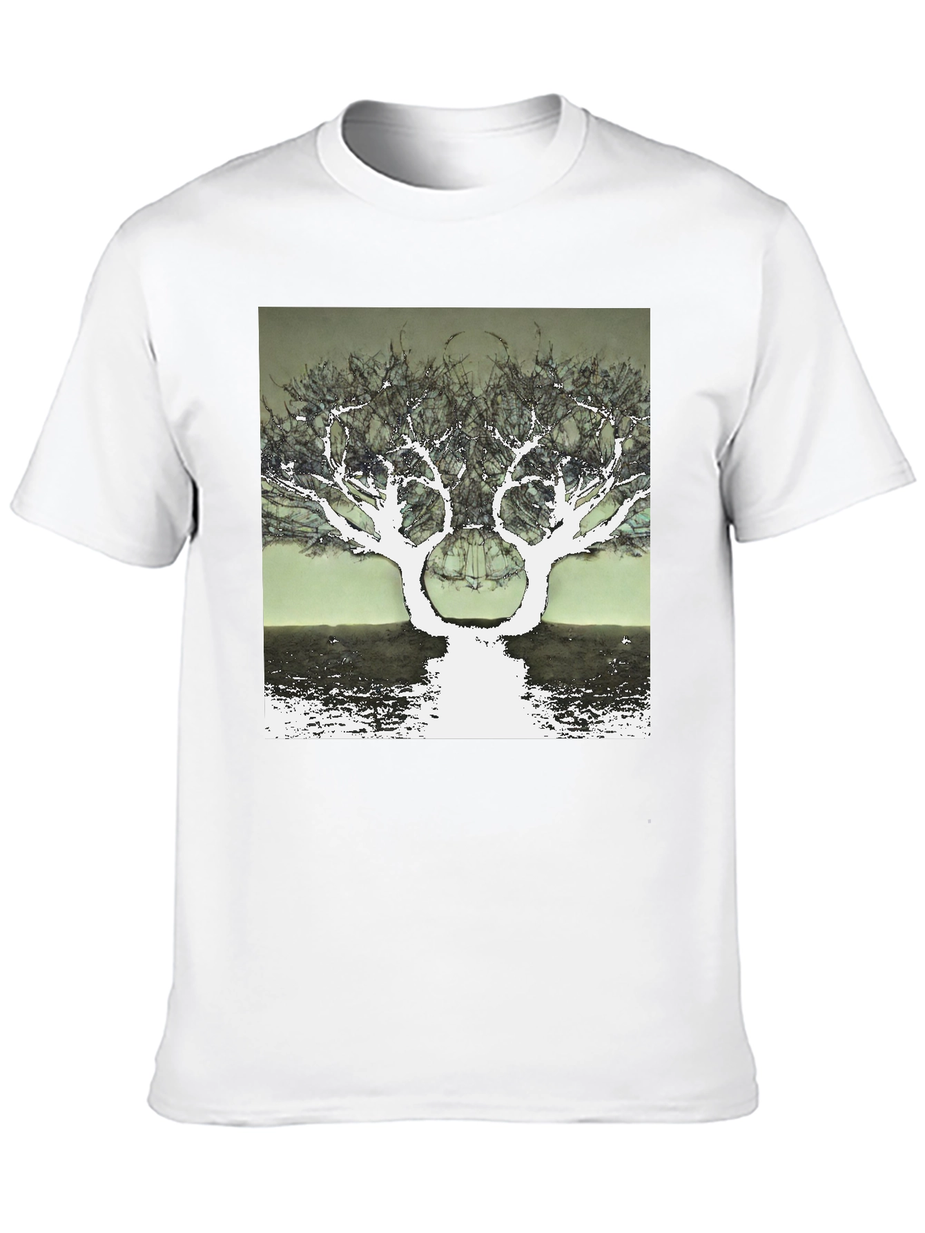 Surreal Tree Graphic T-Shirt - Unique Design