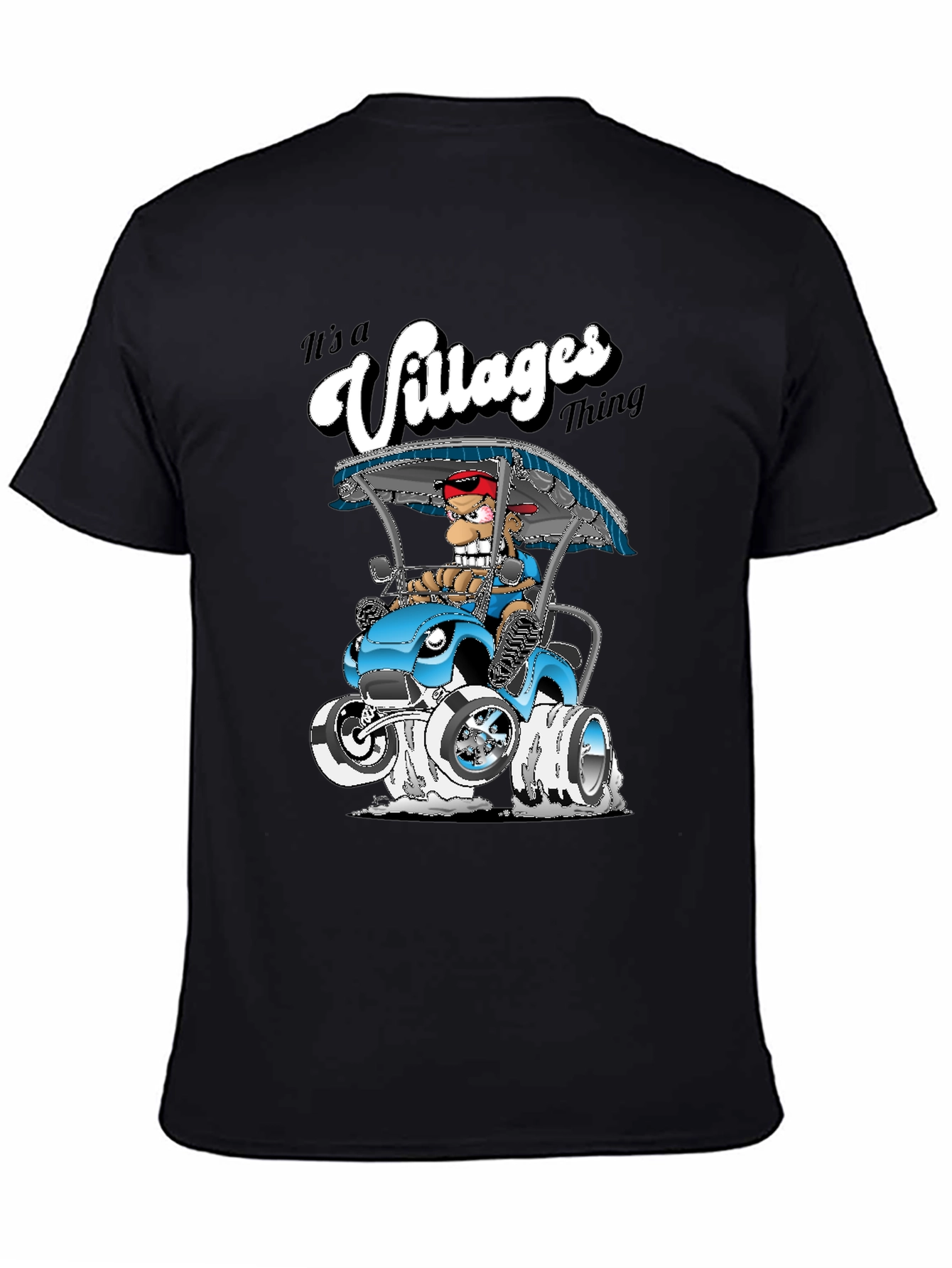 Villages Thing Black Graphic T-Shirt