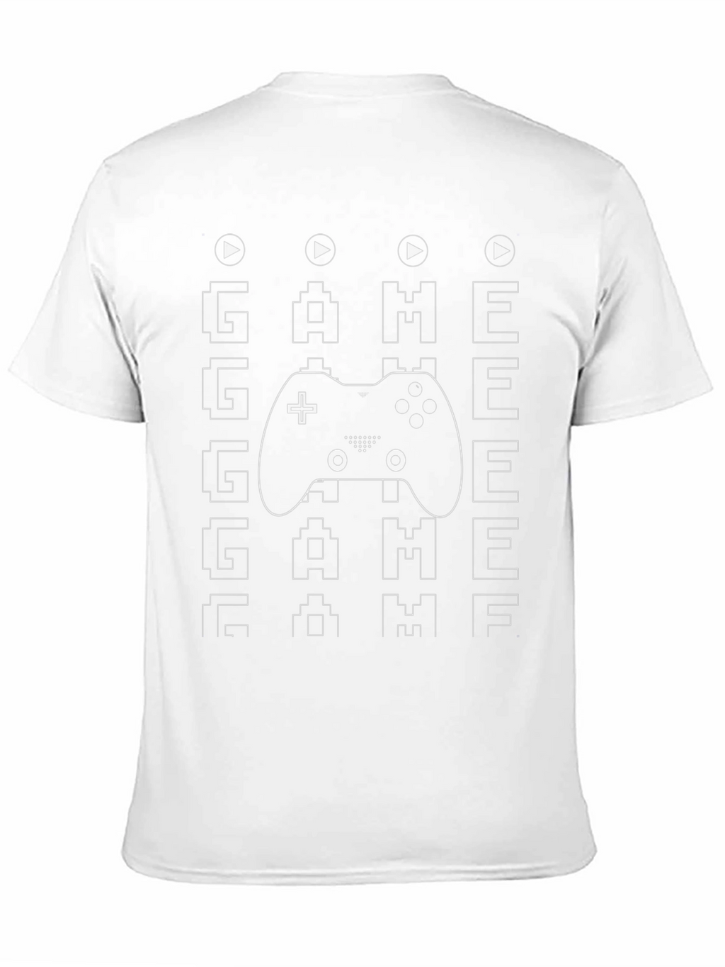Game On T-Shirt - Gamer Style Black Tee