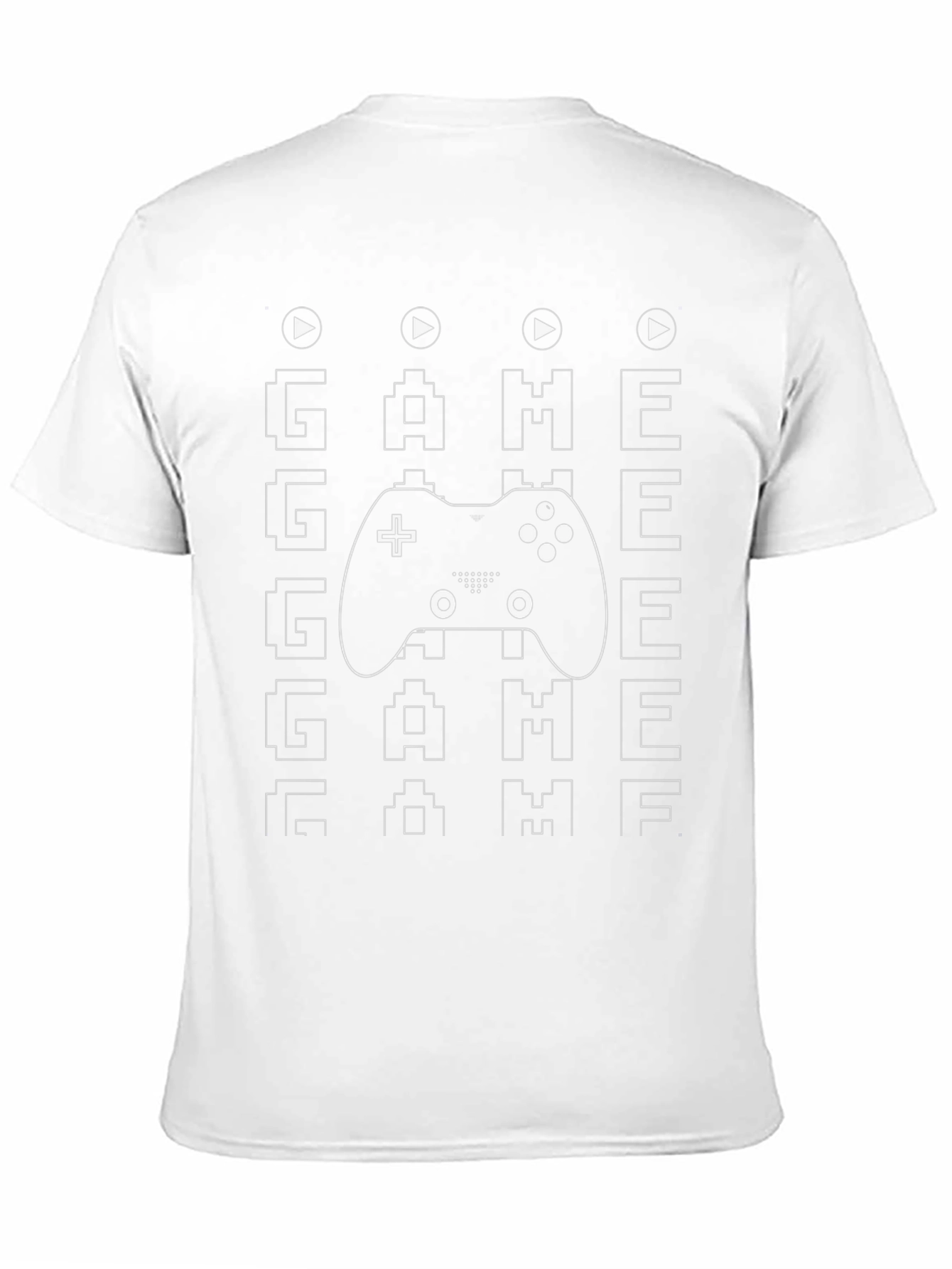 Game On T-Shirt - Gamer Style Black Tee