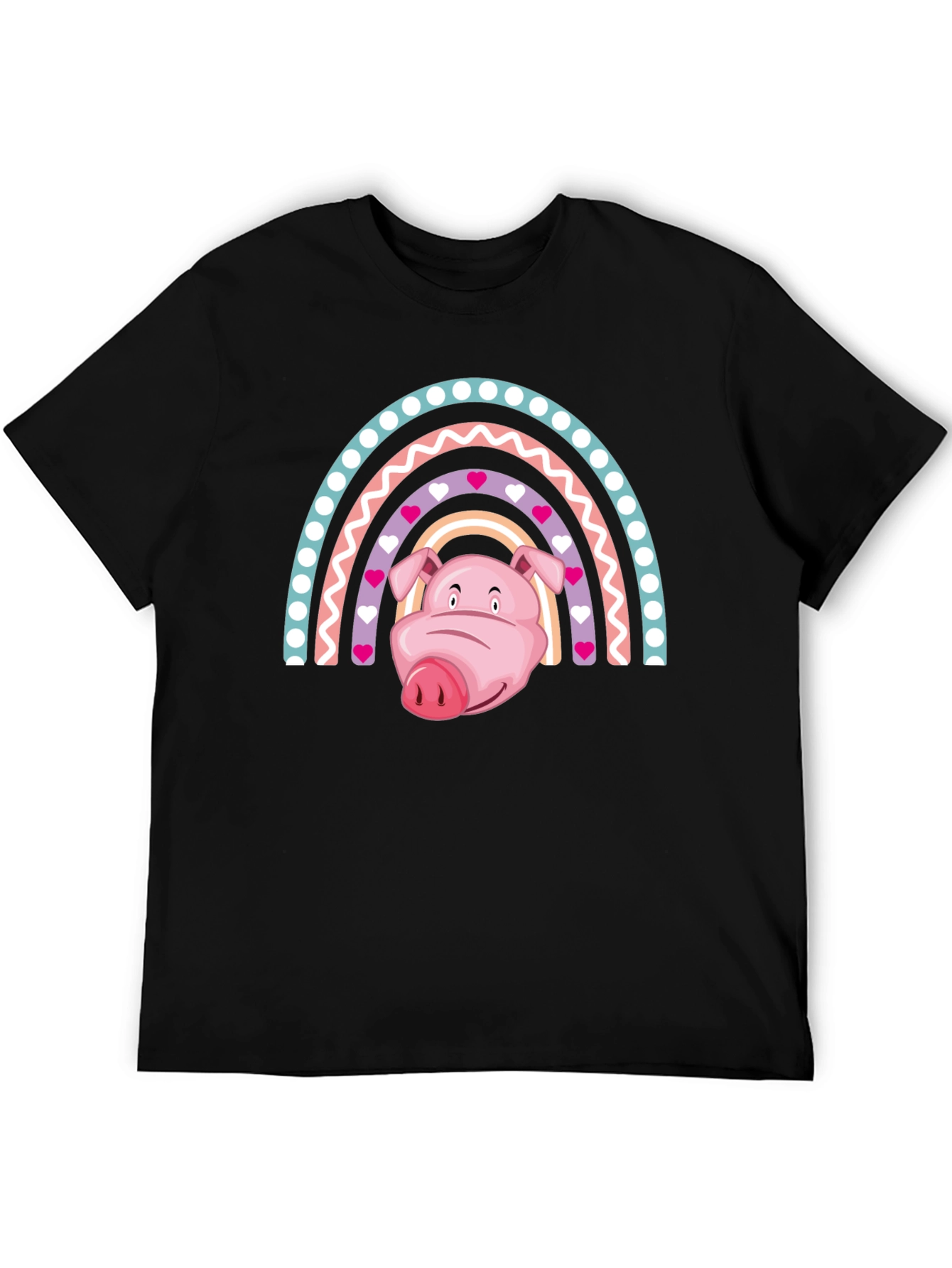Rainbow Pig Graphic Tee