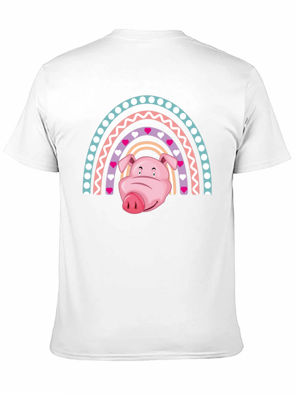 Rainbow Pig Graphic Tee