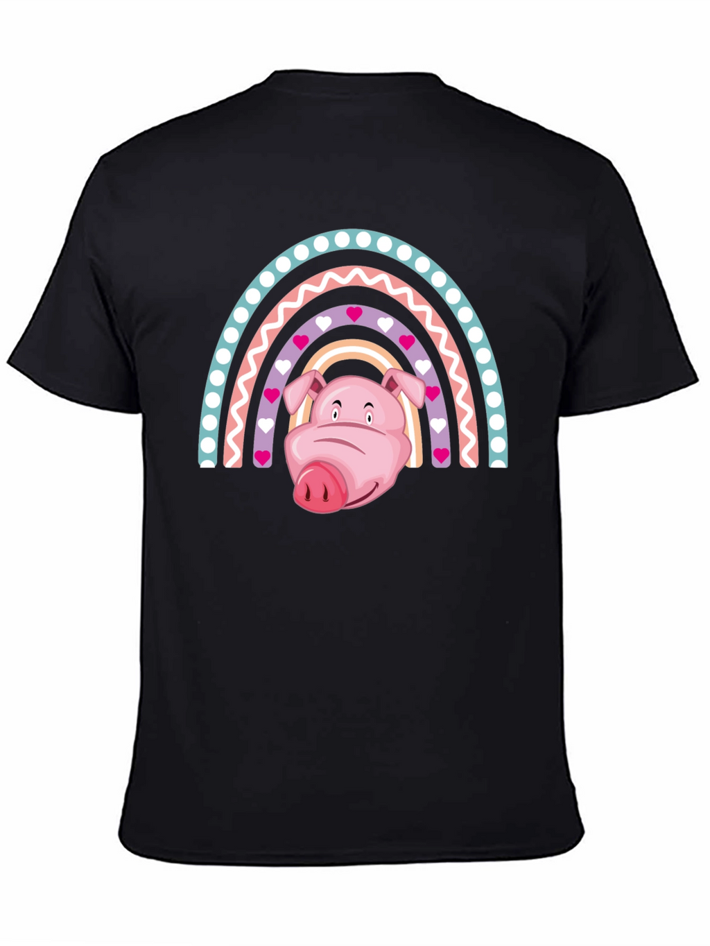 Rainbow Pig Graphic Tee
