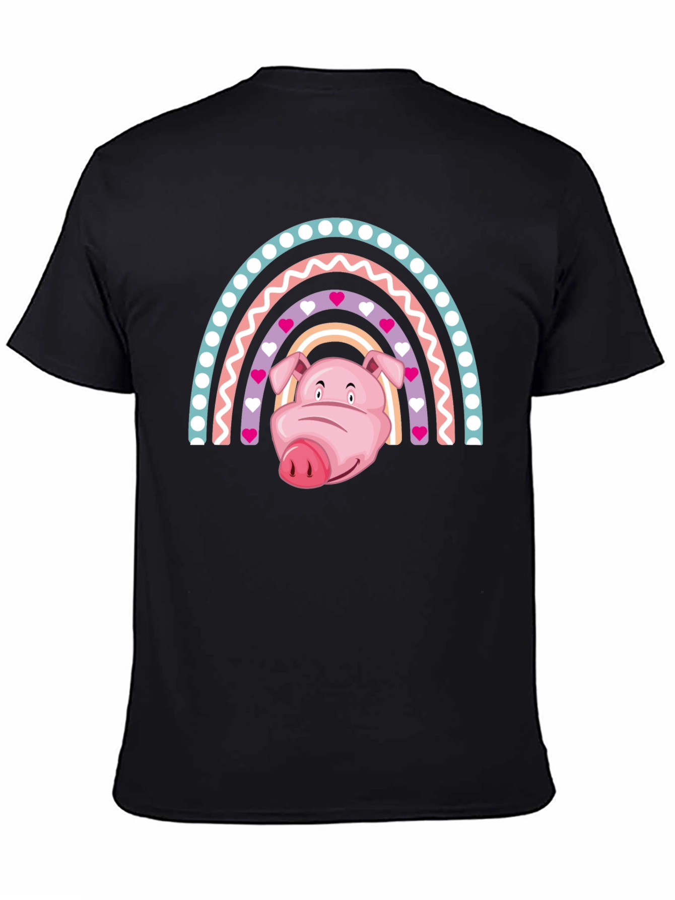 Rainbow Pig Graphic Tee