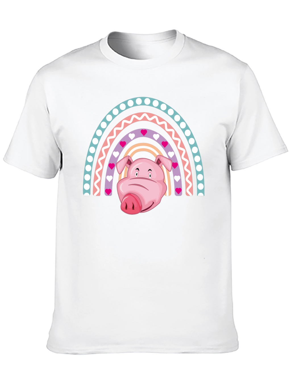 Rainbow Pig Graphic Tee