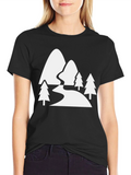 Mountain & Trees Graphic Tee