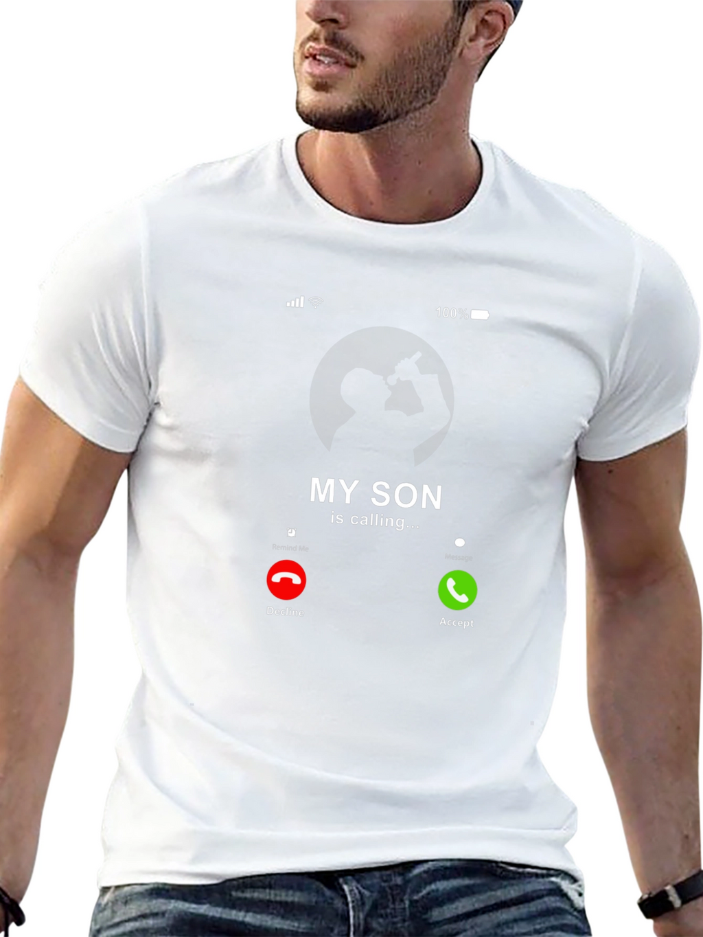 My Son is Calling T-Shirt - Funny Dad Tee