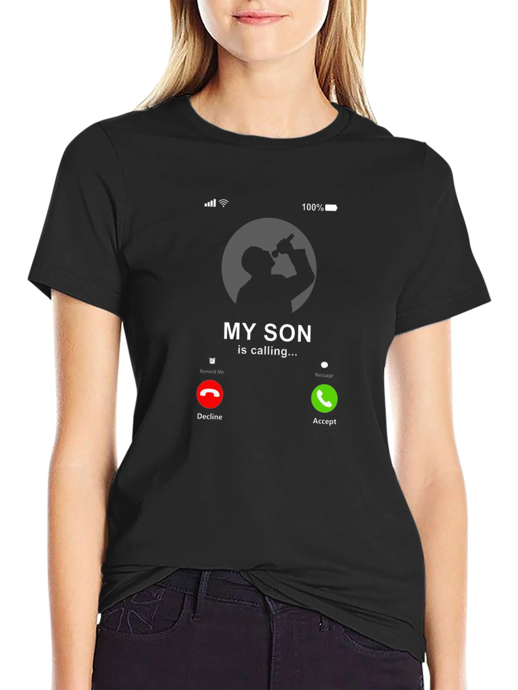 My Son is Calling T-Shirt - Funny Dad Tee