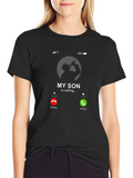 My Son is Calling T-Shirt - Funny Dad Tee