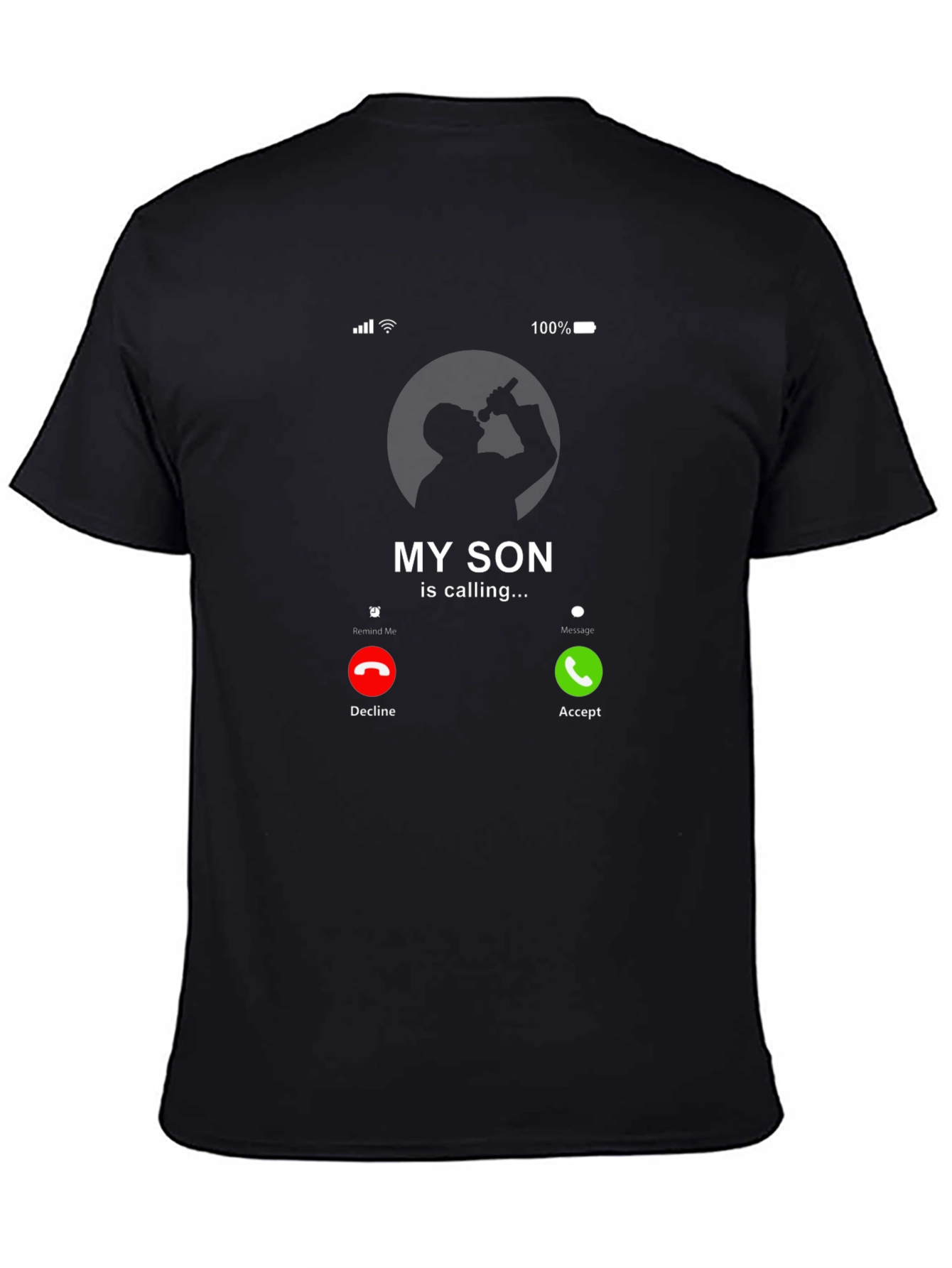 My Son is Calling T-Shirt - Funny Dad Tee