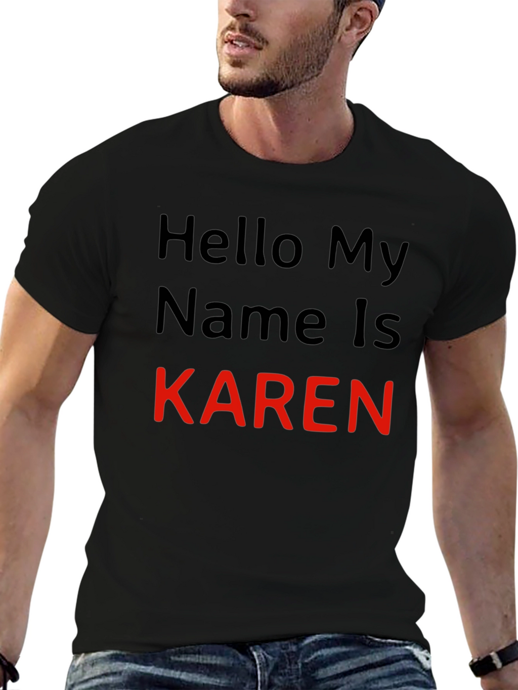 Hello My Name is Karen T-Shirt Novelty Tee