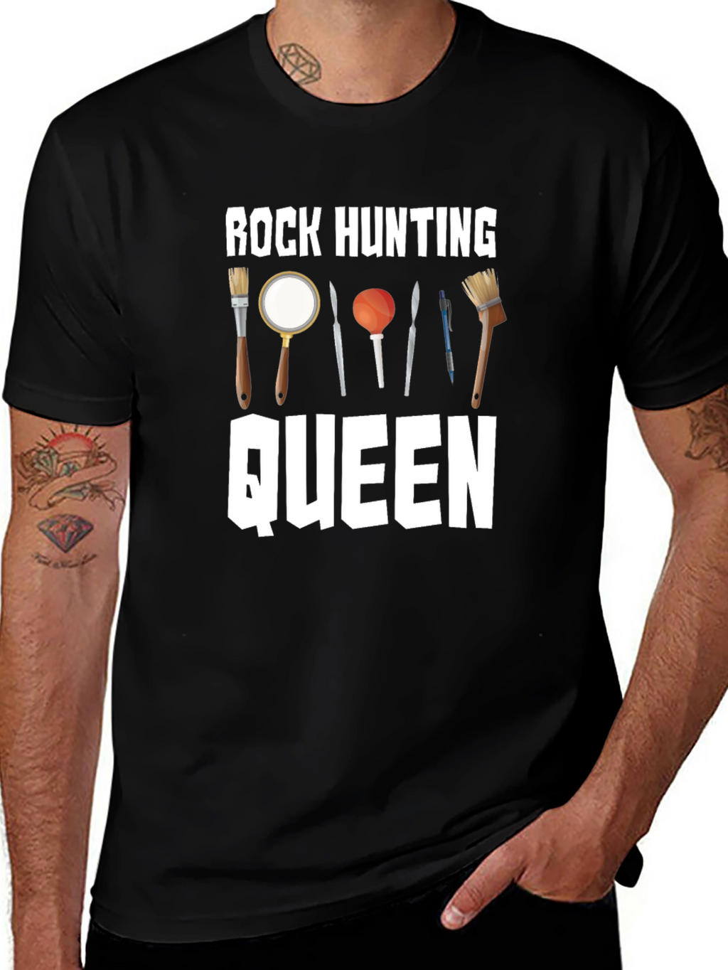 Rock Hunting Queen Graphic T-Shirt