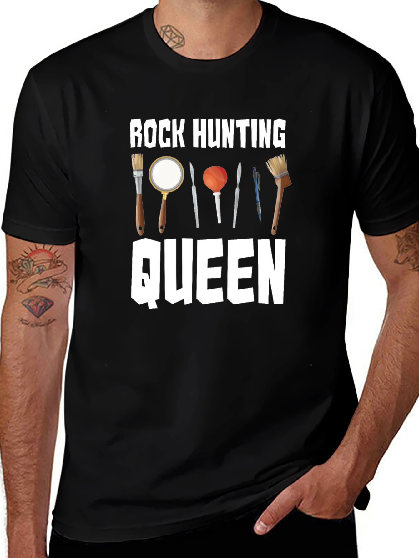 Rock Hunting Queen Graphic T-Shirt