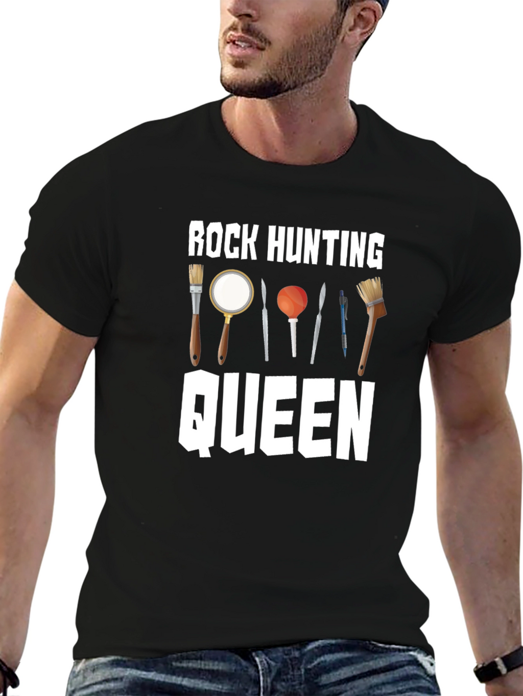 Rock Hunting Queen Graphic T-Shirt
