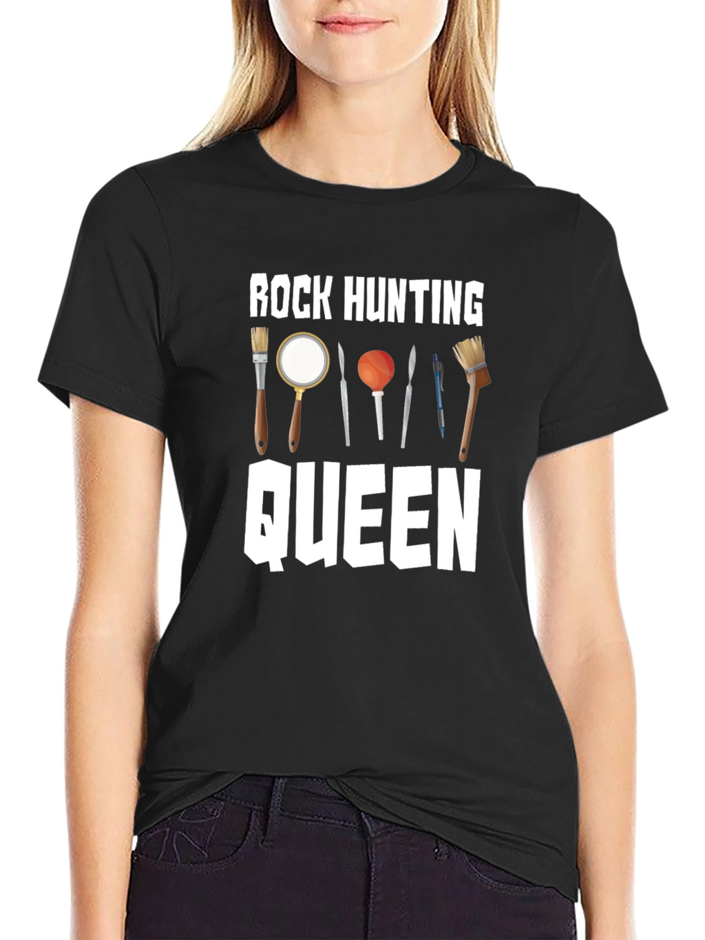 Rock Hunting Queen Graphic T-Shirt