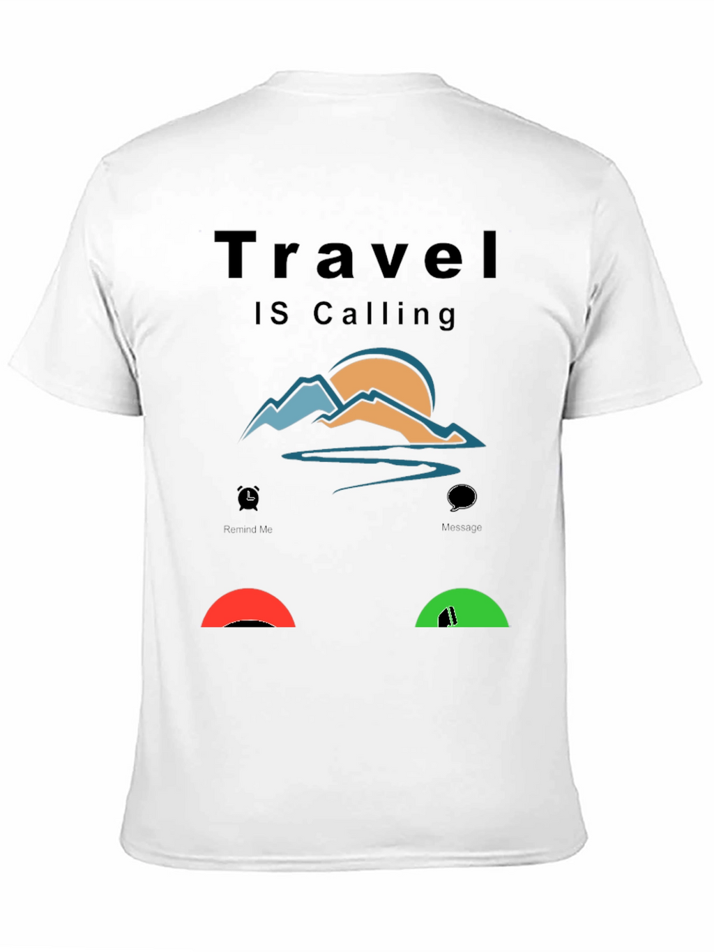 Travel Is Calling Graphic Tee - Adventure Awaits!