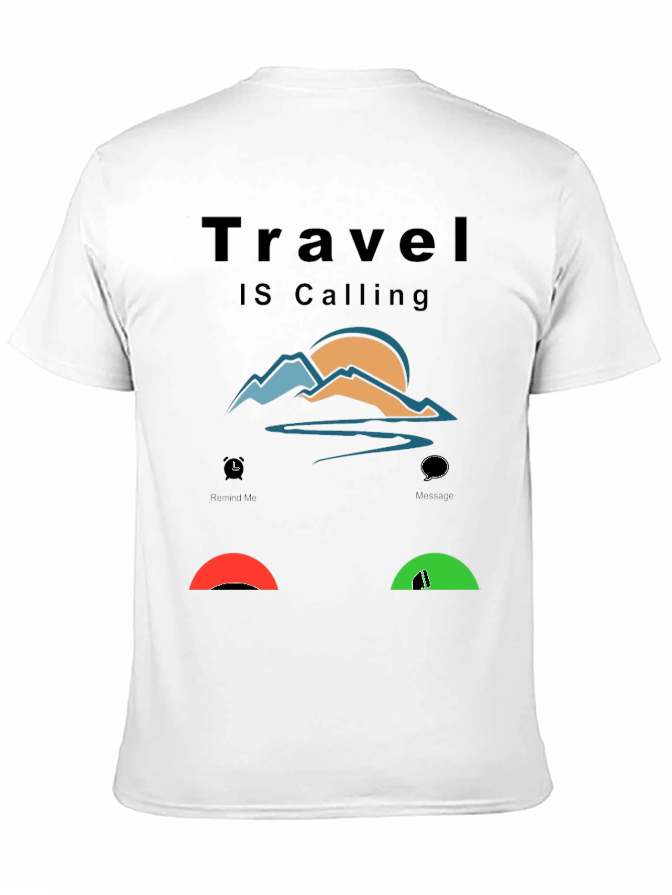 Travel Is Calling Graphic Tee - Adventure Awaits!