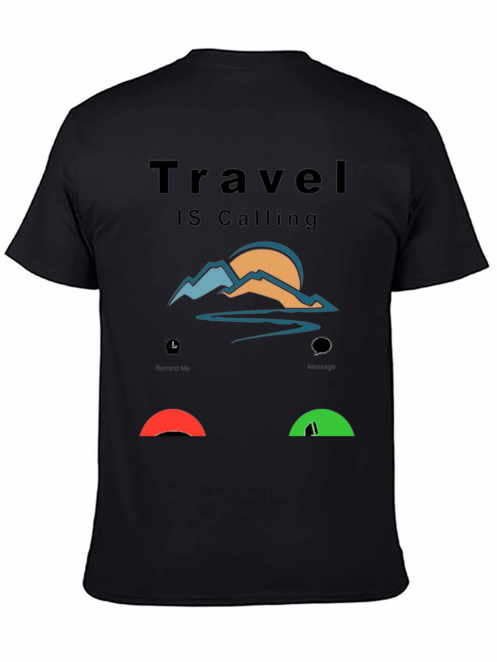 Travel Is Calling Graphic Tee - Adventure Awaits!