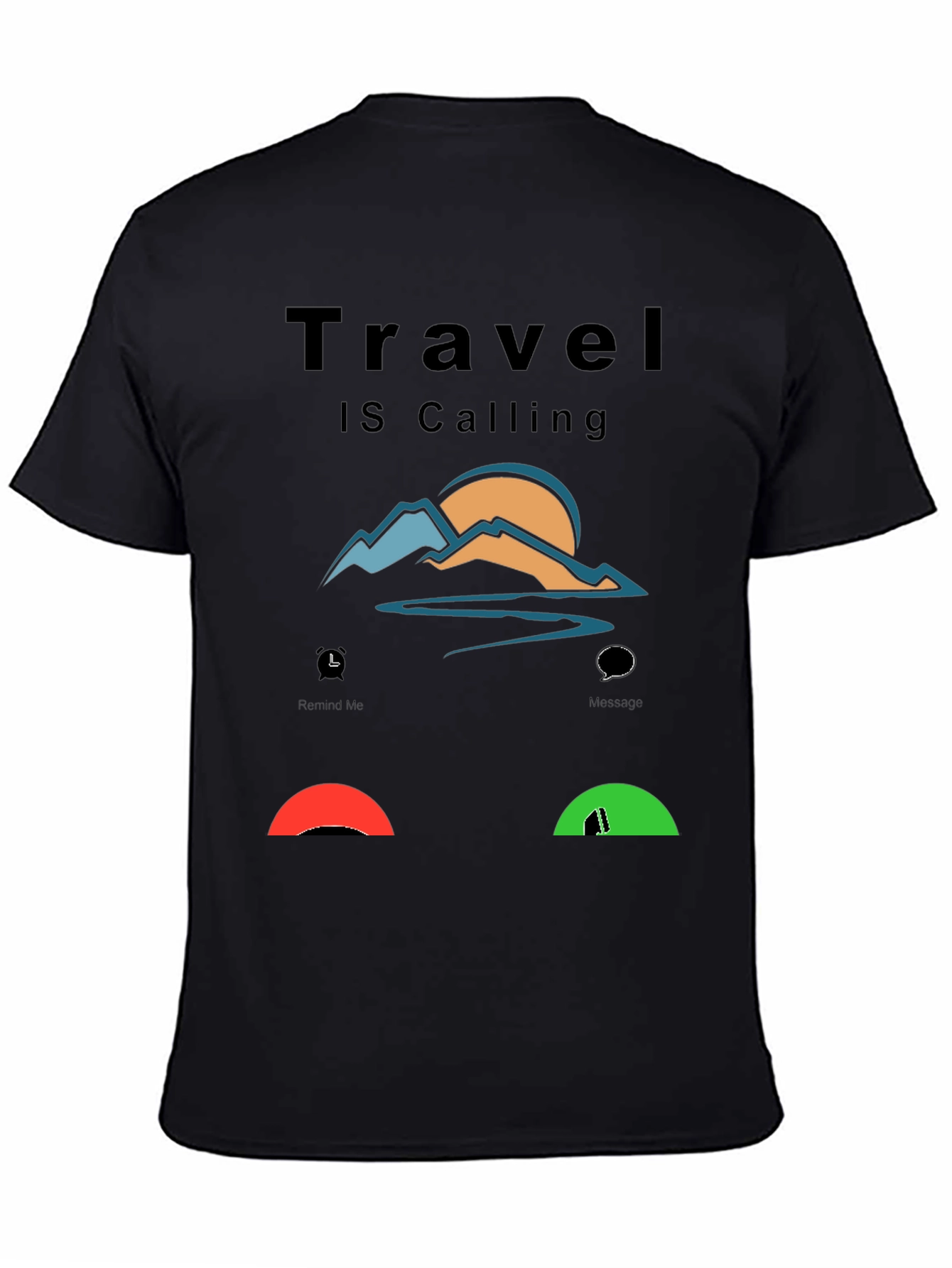 Travel Is Calling Graphic Tee - Adventure Awaits!