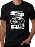 I Cycle Like a Girl T-Shirt
