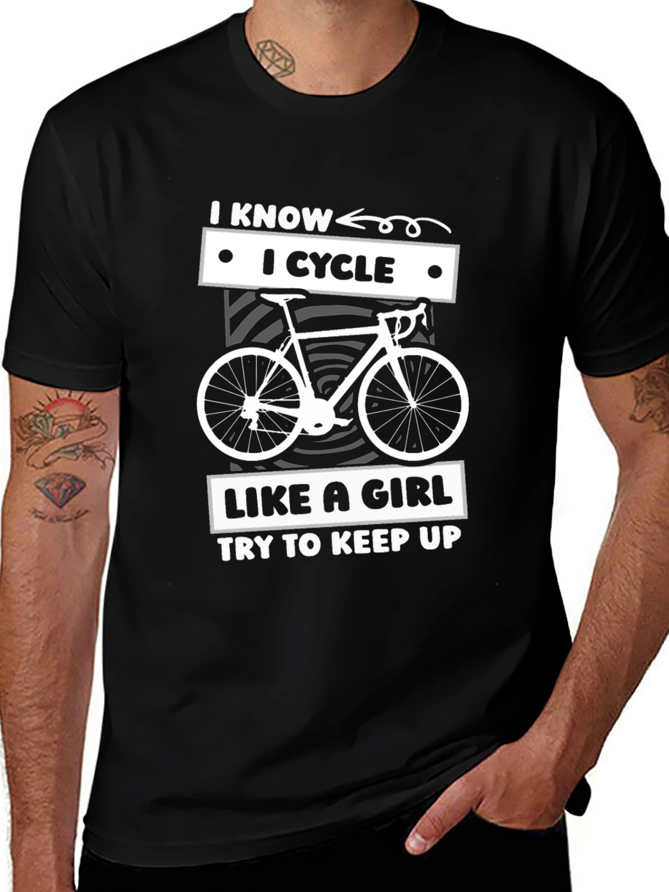I Cycle Like a Girl T-Shirt