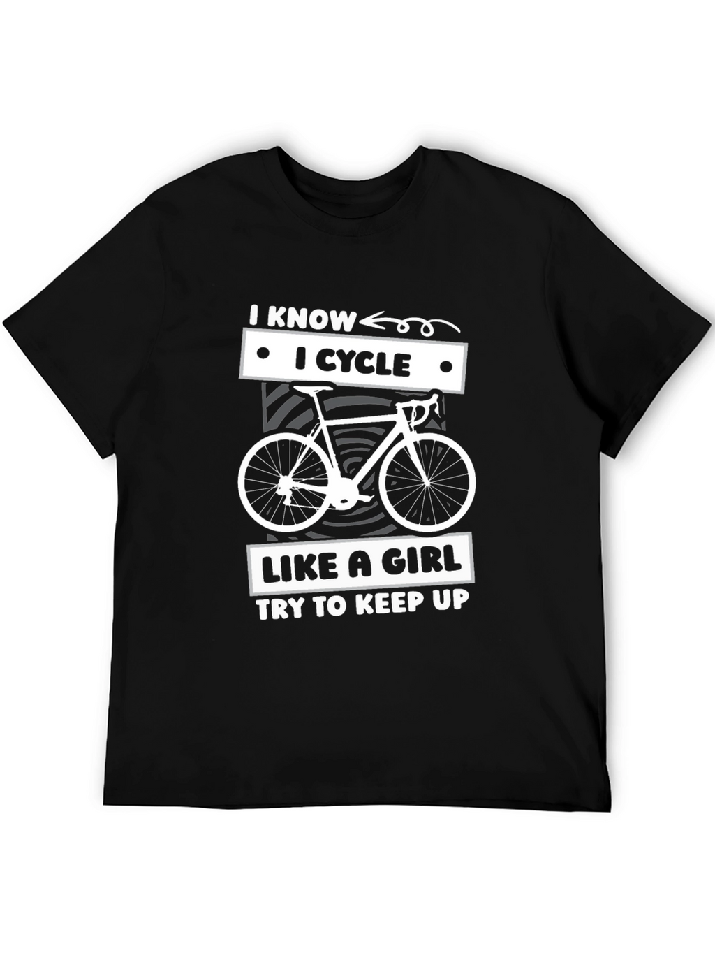 I Cycle Like a Girl T-Shirt