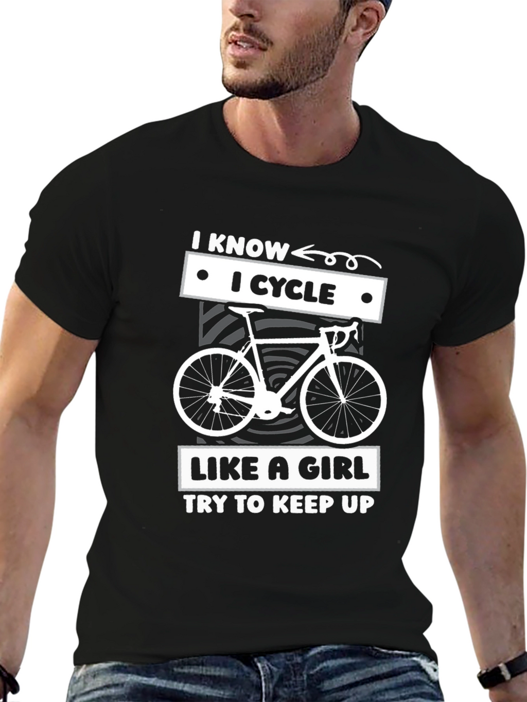I Cycle Like a Girl T-Shirt