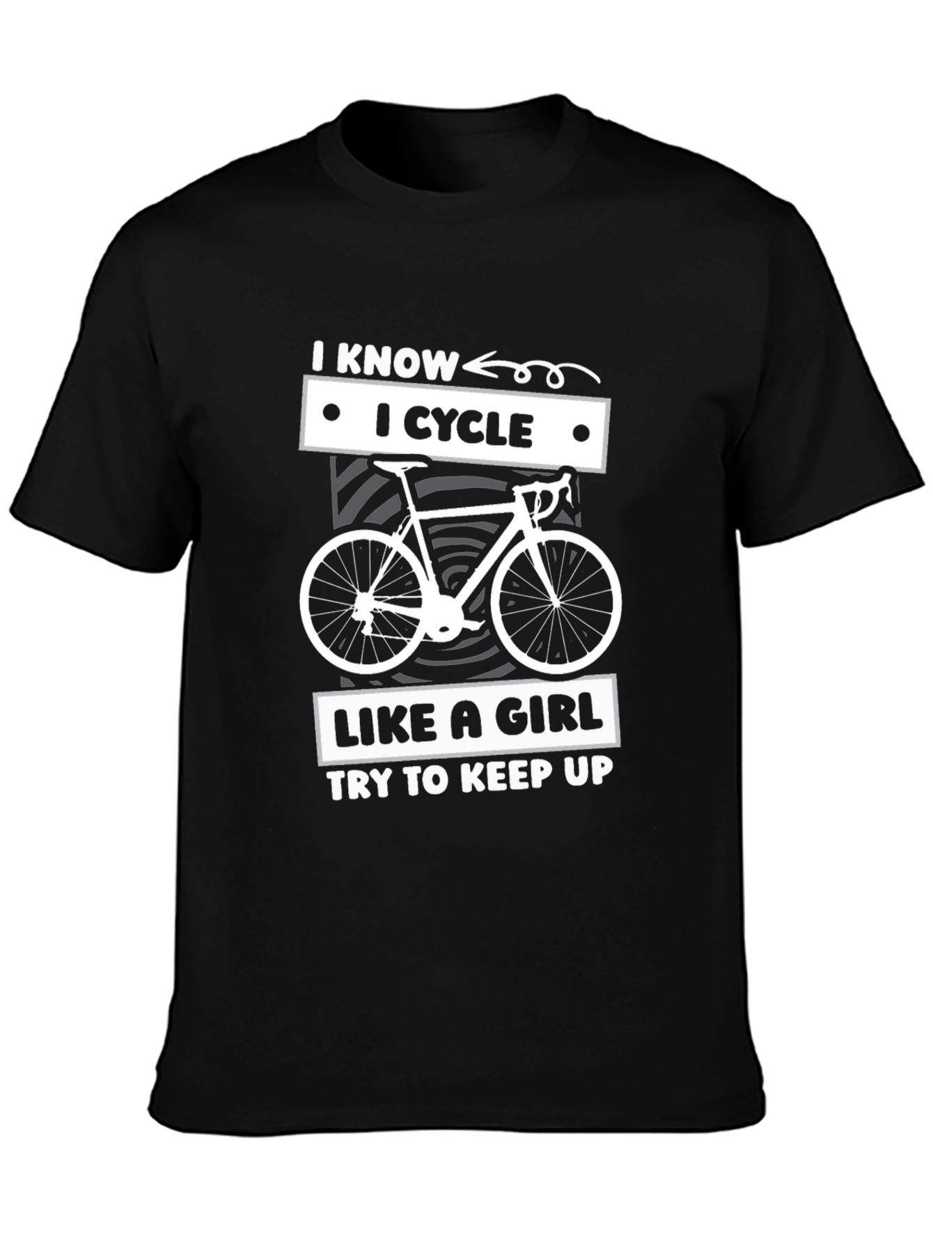 I Cycle Like a Girl T-Shirt