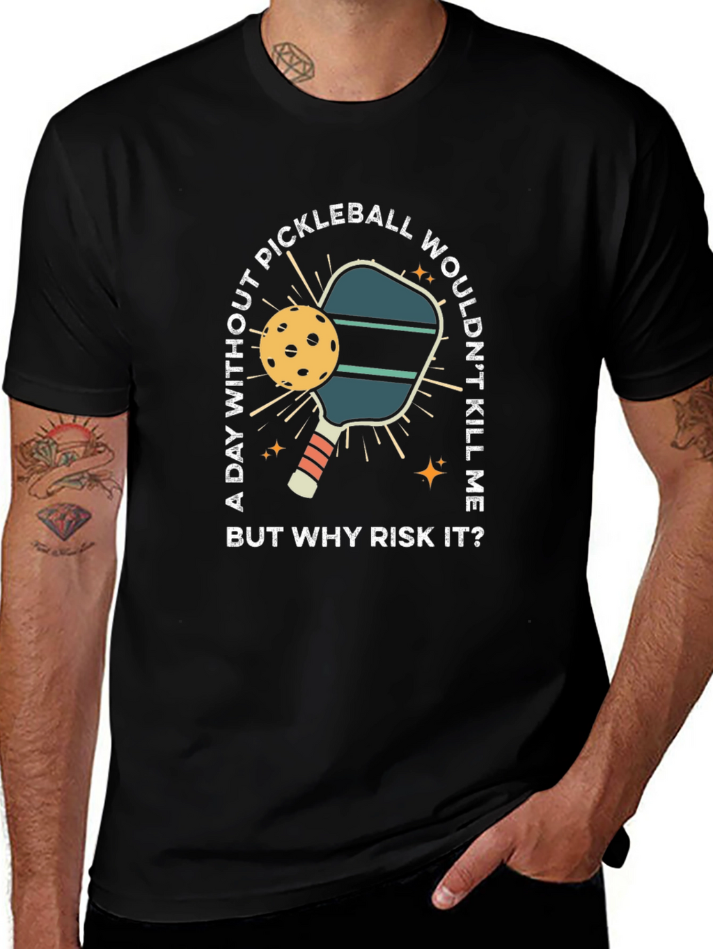 Funny Pickleball Graphic T-Shirt