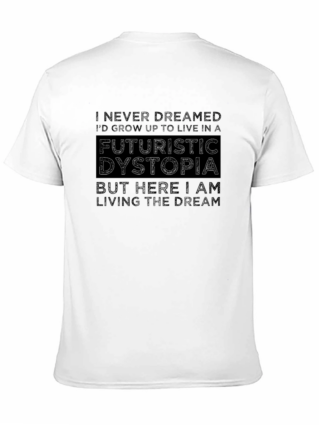 Futuristic Dystopia Graphic T-Shirt