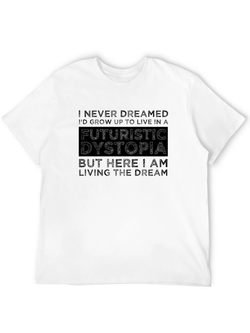 Futuristic Dystopia Graphic T-Shirt