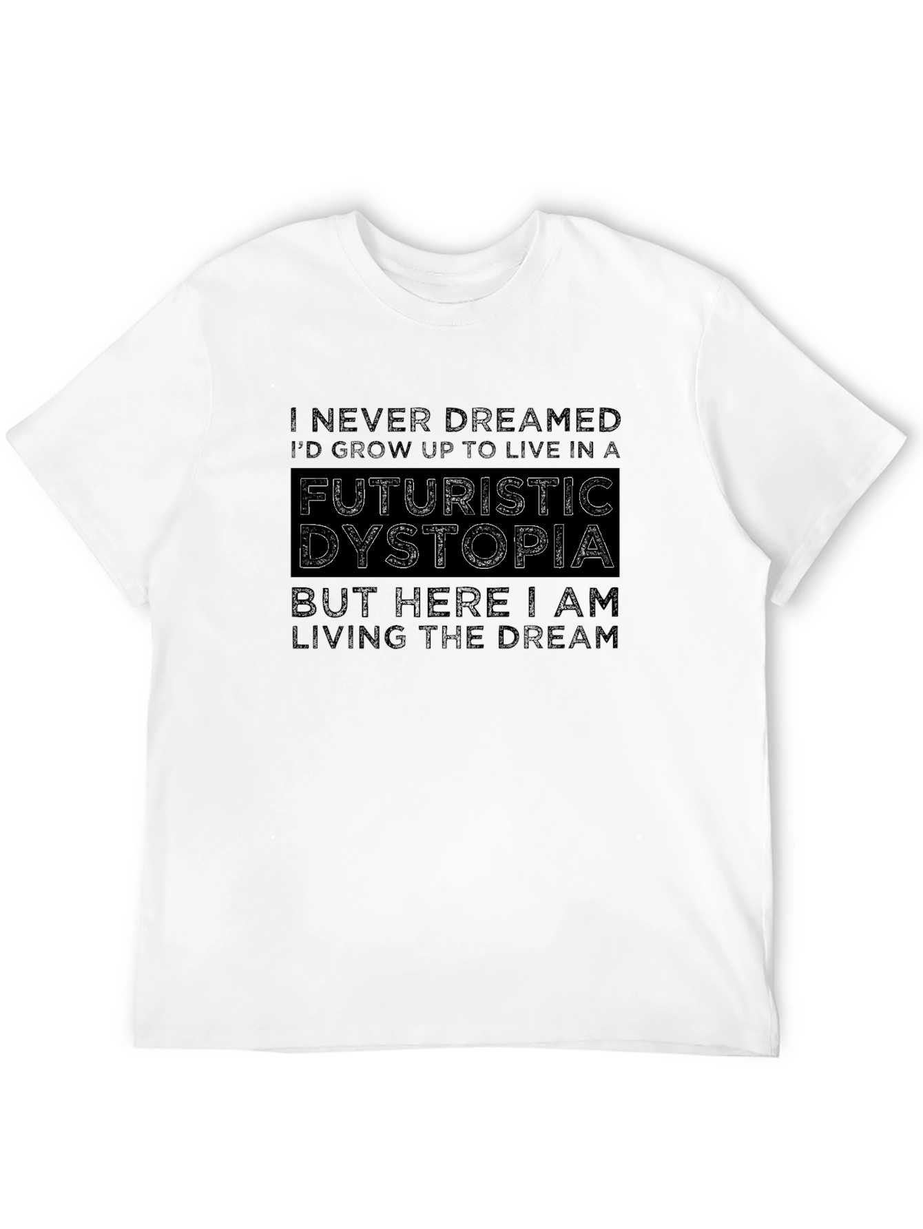 Futuristic Dystopia Graphic T-Shirt