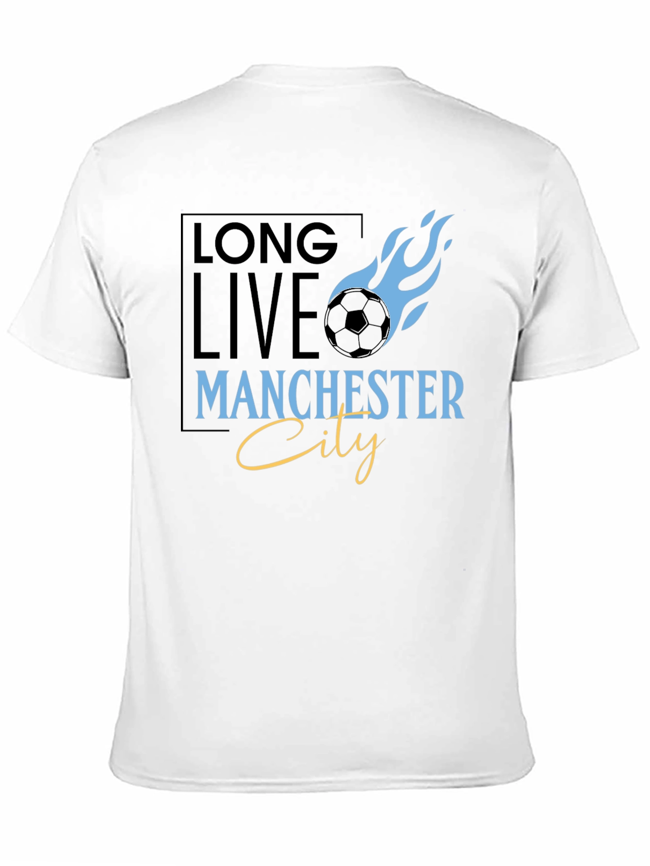 Long Live Manchester City Graphic Tee