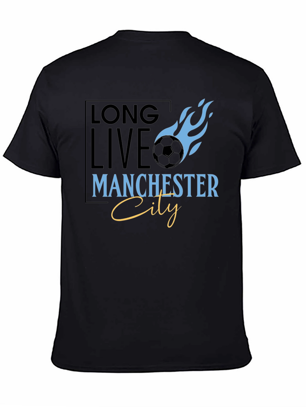 Long Live Manchester City Graphic Tee