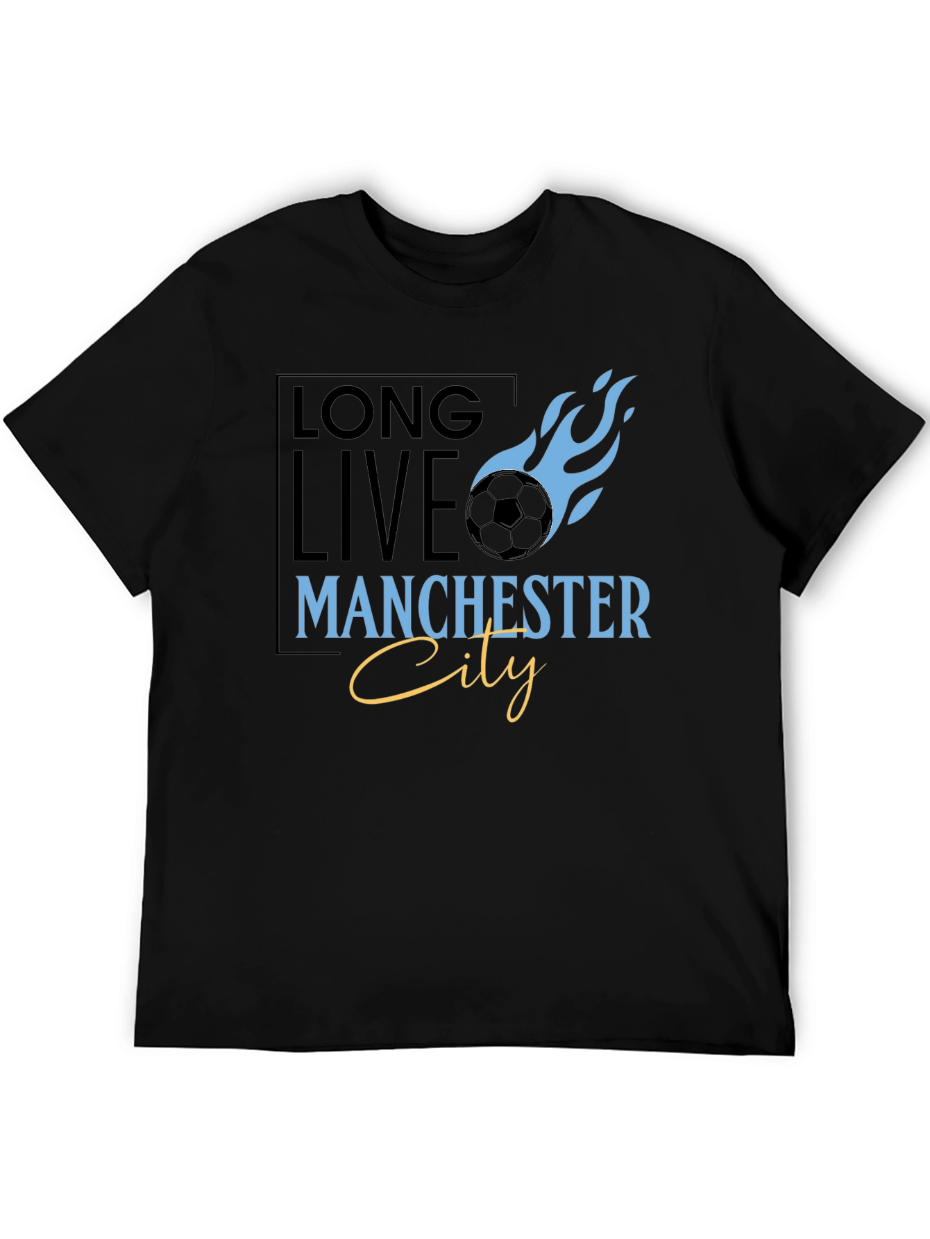 Long Live Manchester City Graphic Tee
