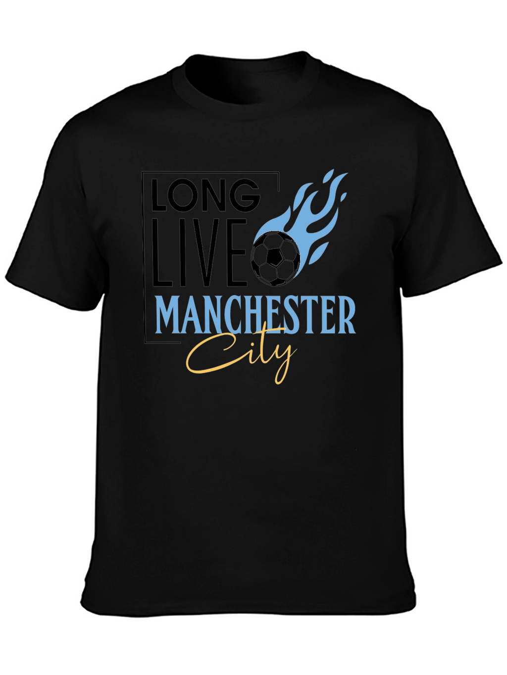 Long Live Manchester City Graphic Tee