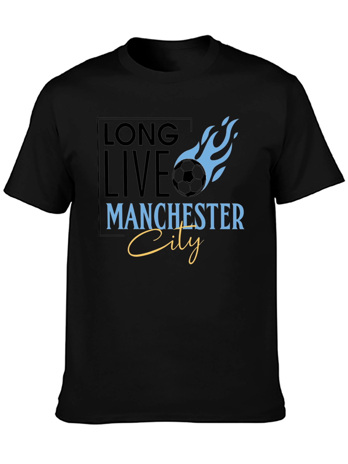 Long Live Manchester City Graphic Tee