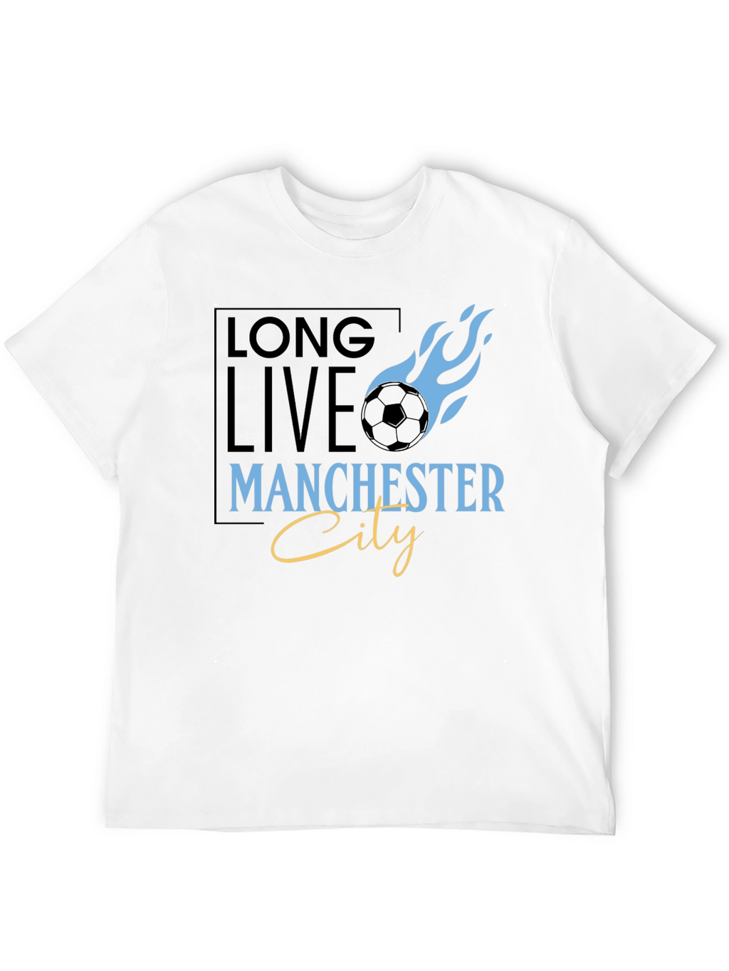 Long Live Manchester City Graphic Tee