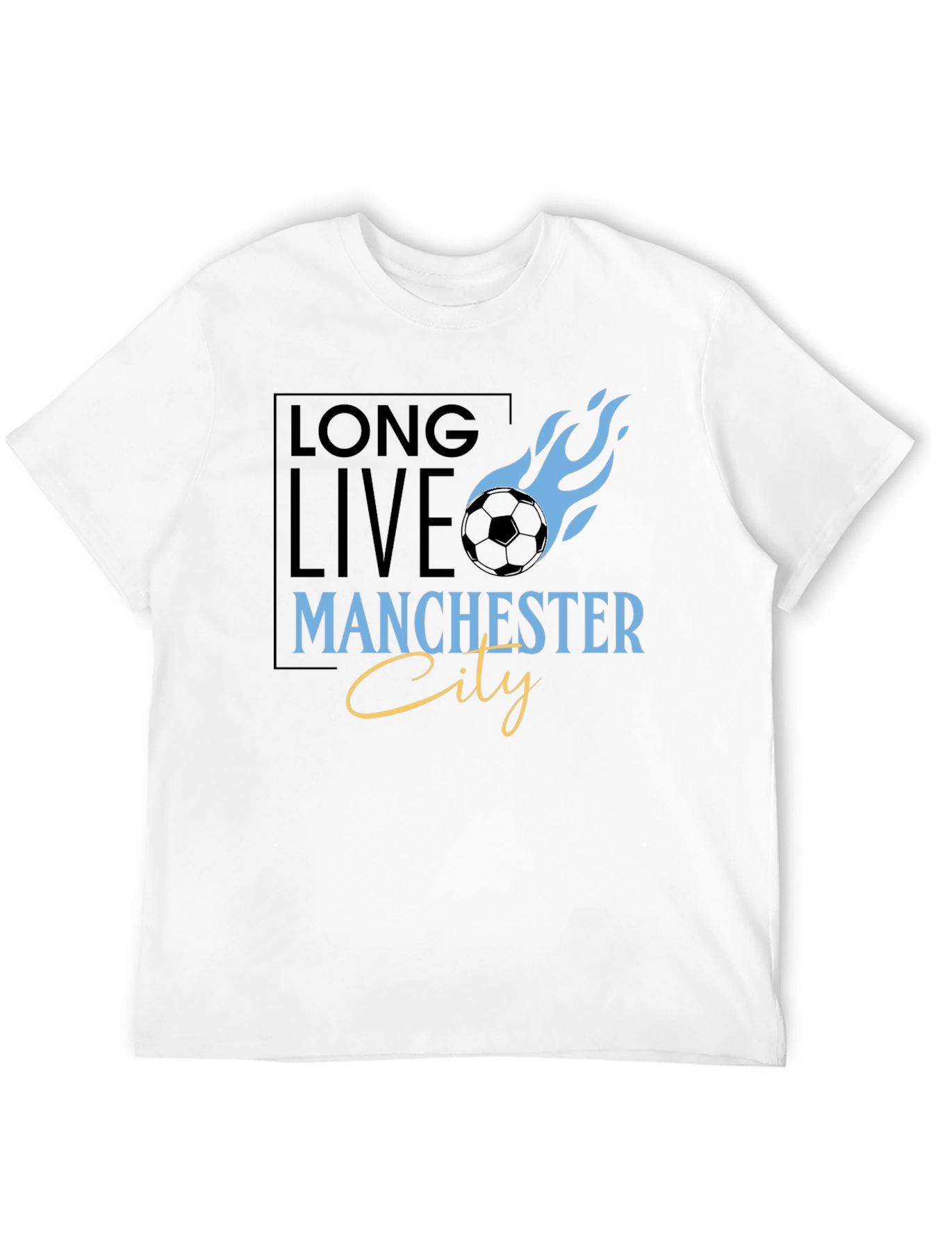 Long Live Manchester City Graphic Tee