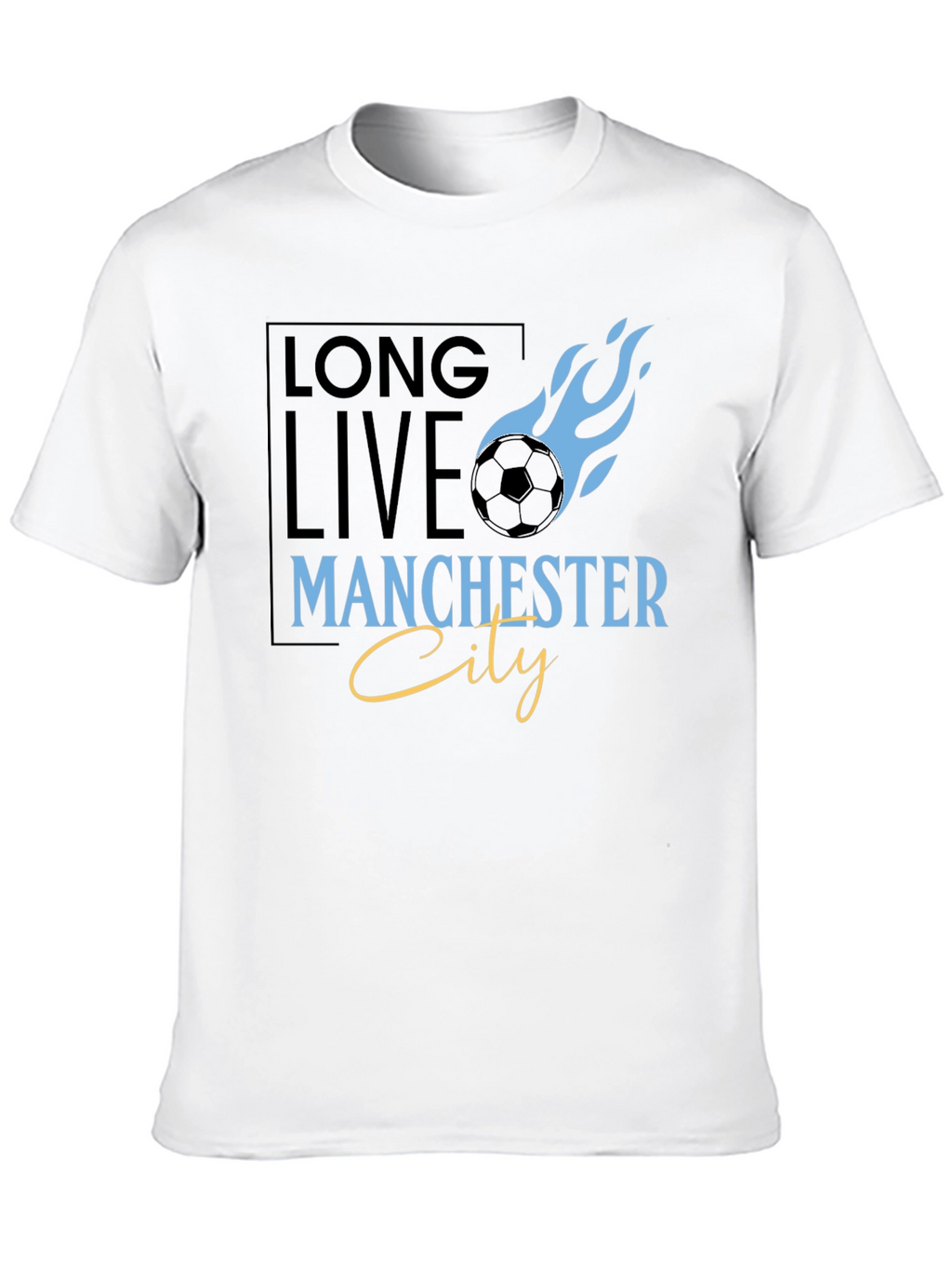 Long Live Manchester City Graphic Tee