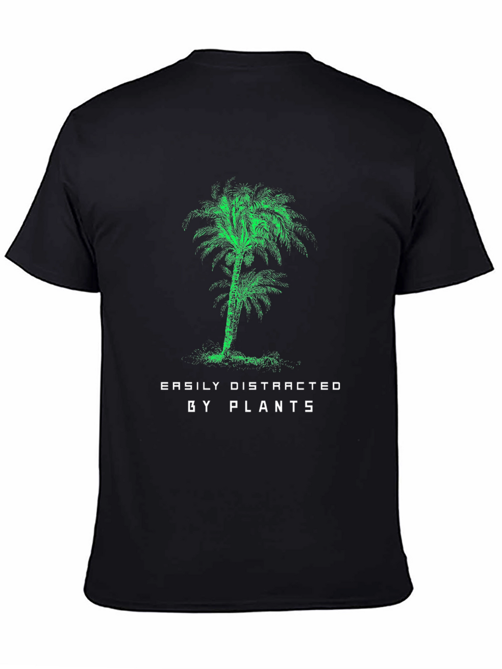 Easily Distracted by Plants Palm Tree Graphic T-Shirt
