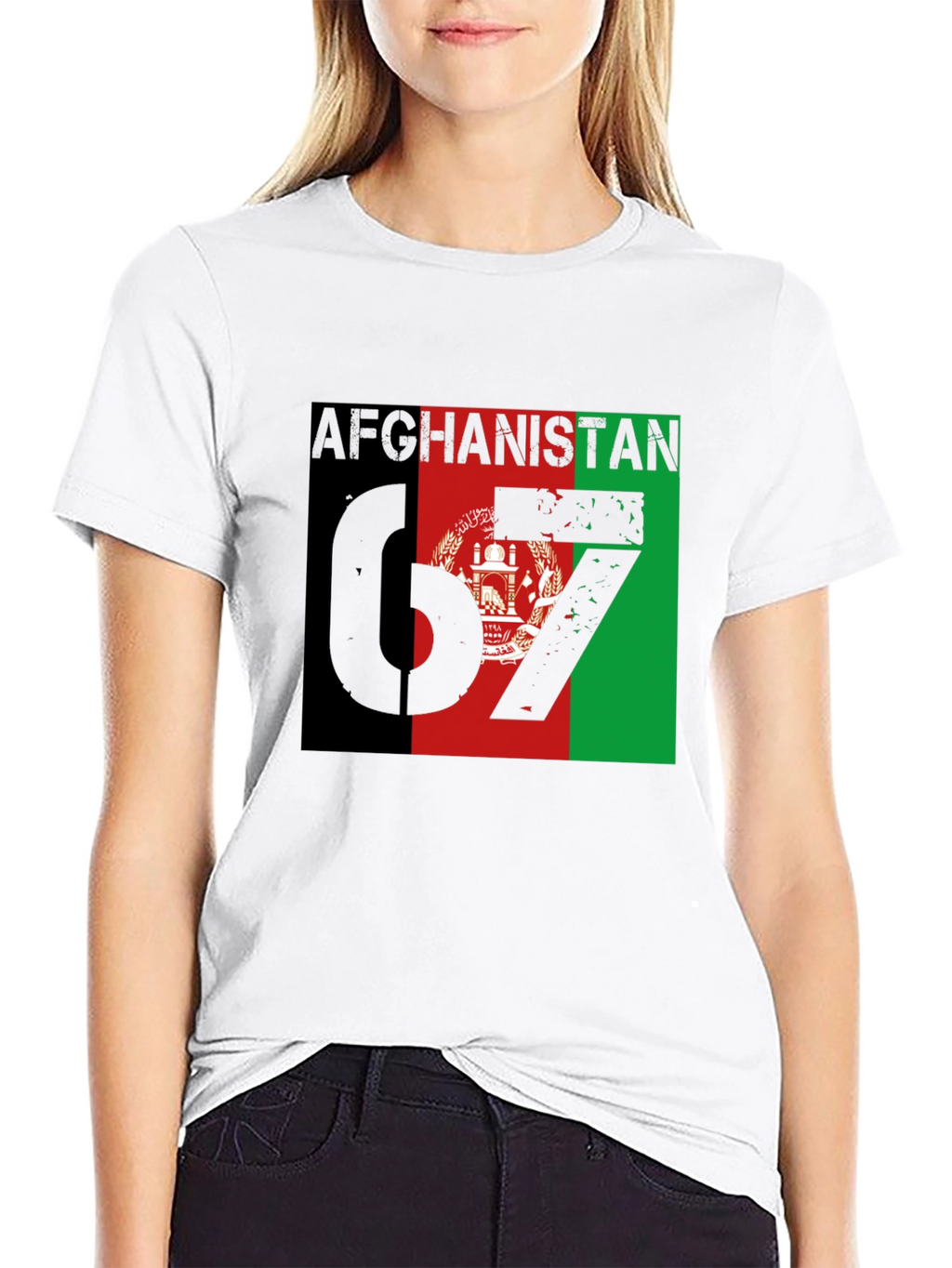 Afghanistan Flag T-Shirt - Mens Graphic Tee