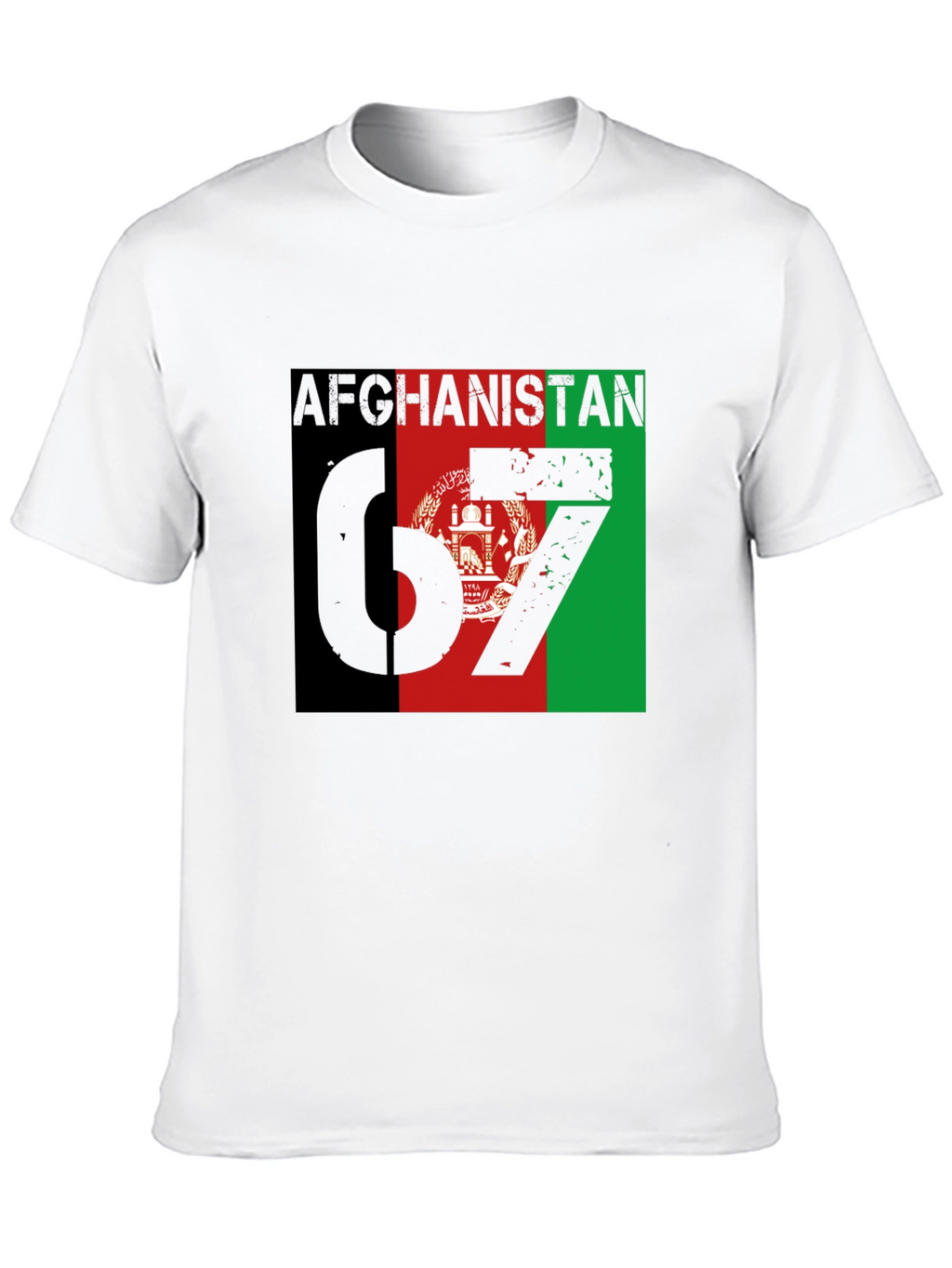 Afghanistan Flag T-Shirt - Mens Graphic Tee