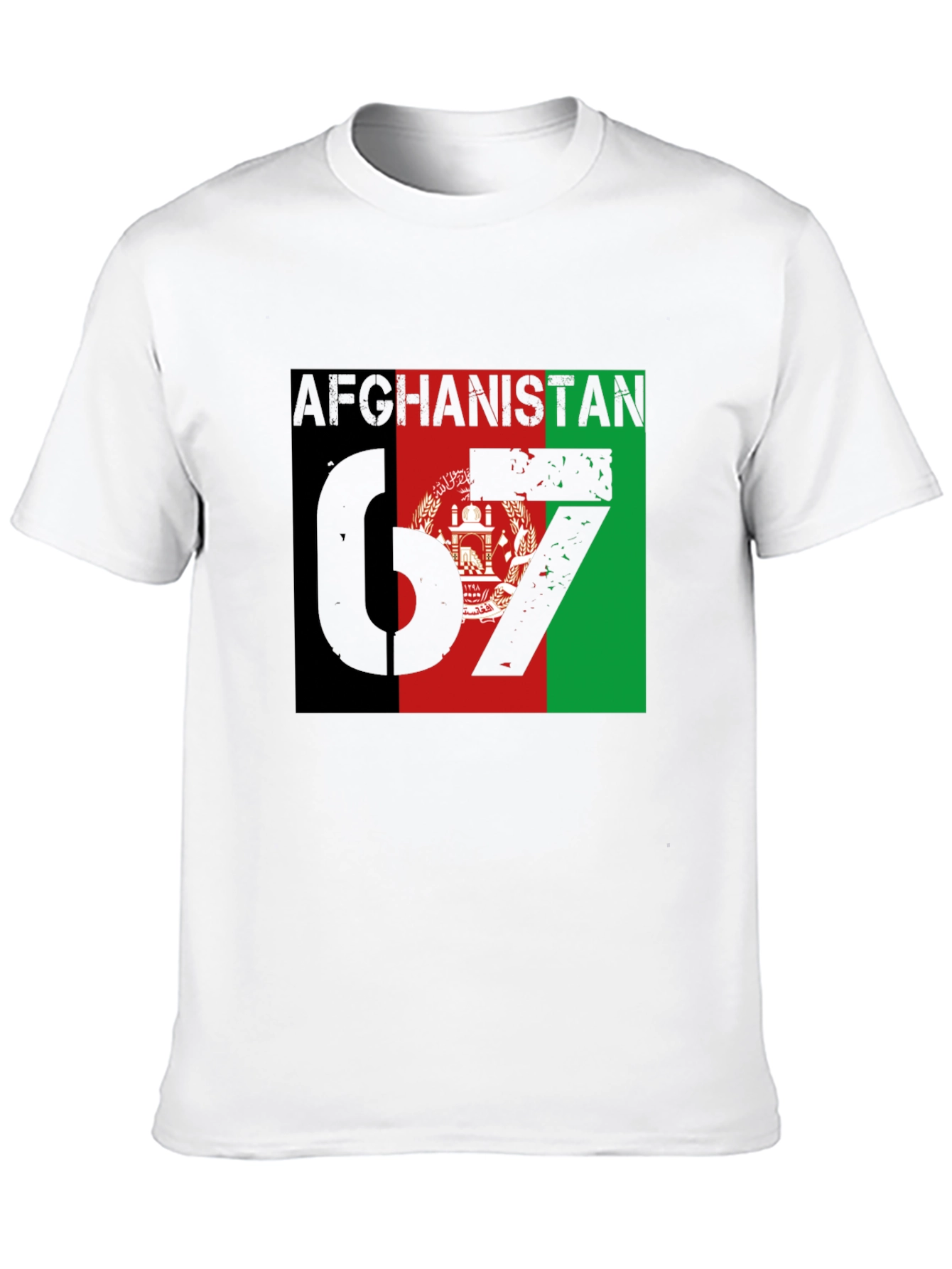 Afghanistan Flag T-Shirt - Mens Graphic Tee