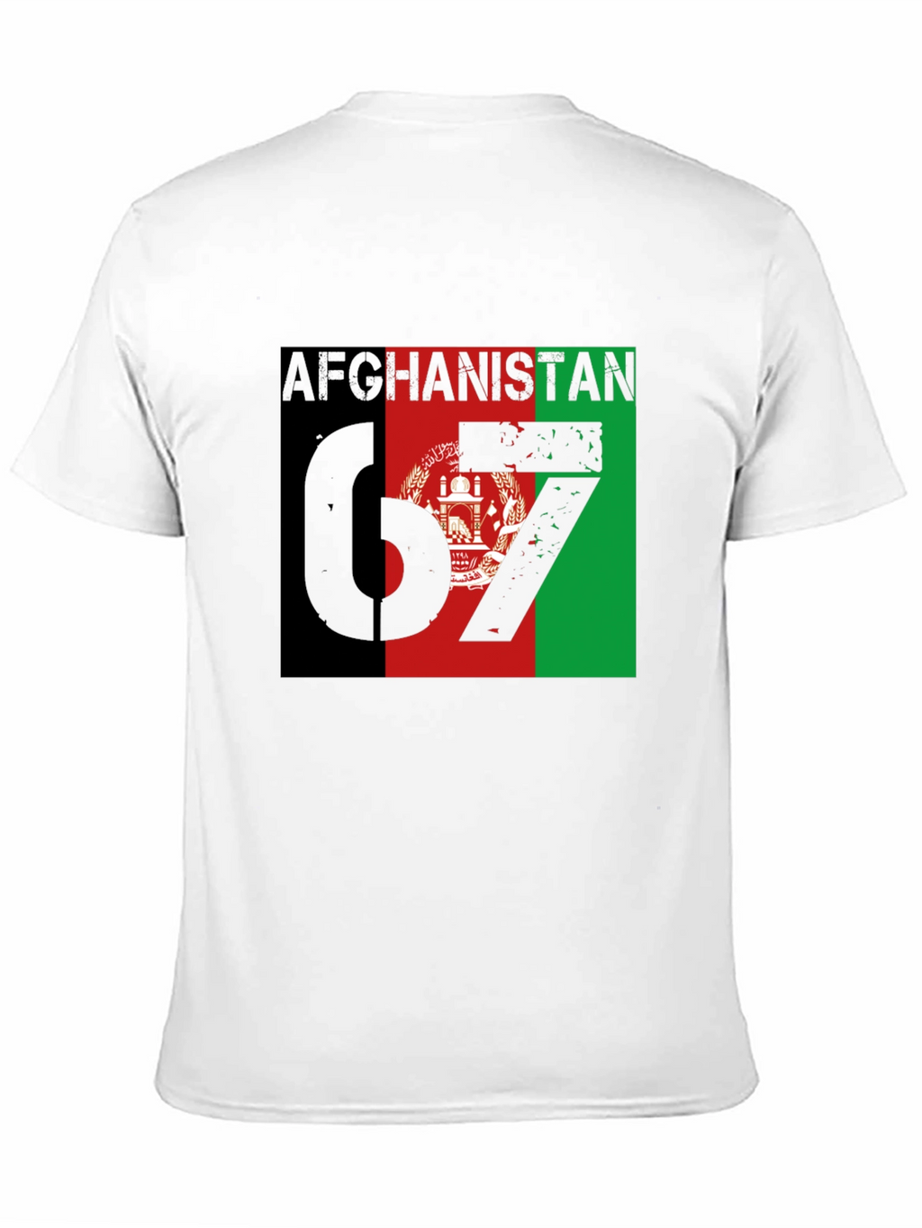 Afghanistan Flag T-Shirt - Mens Graphic Tee
