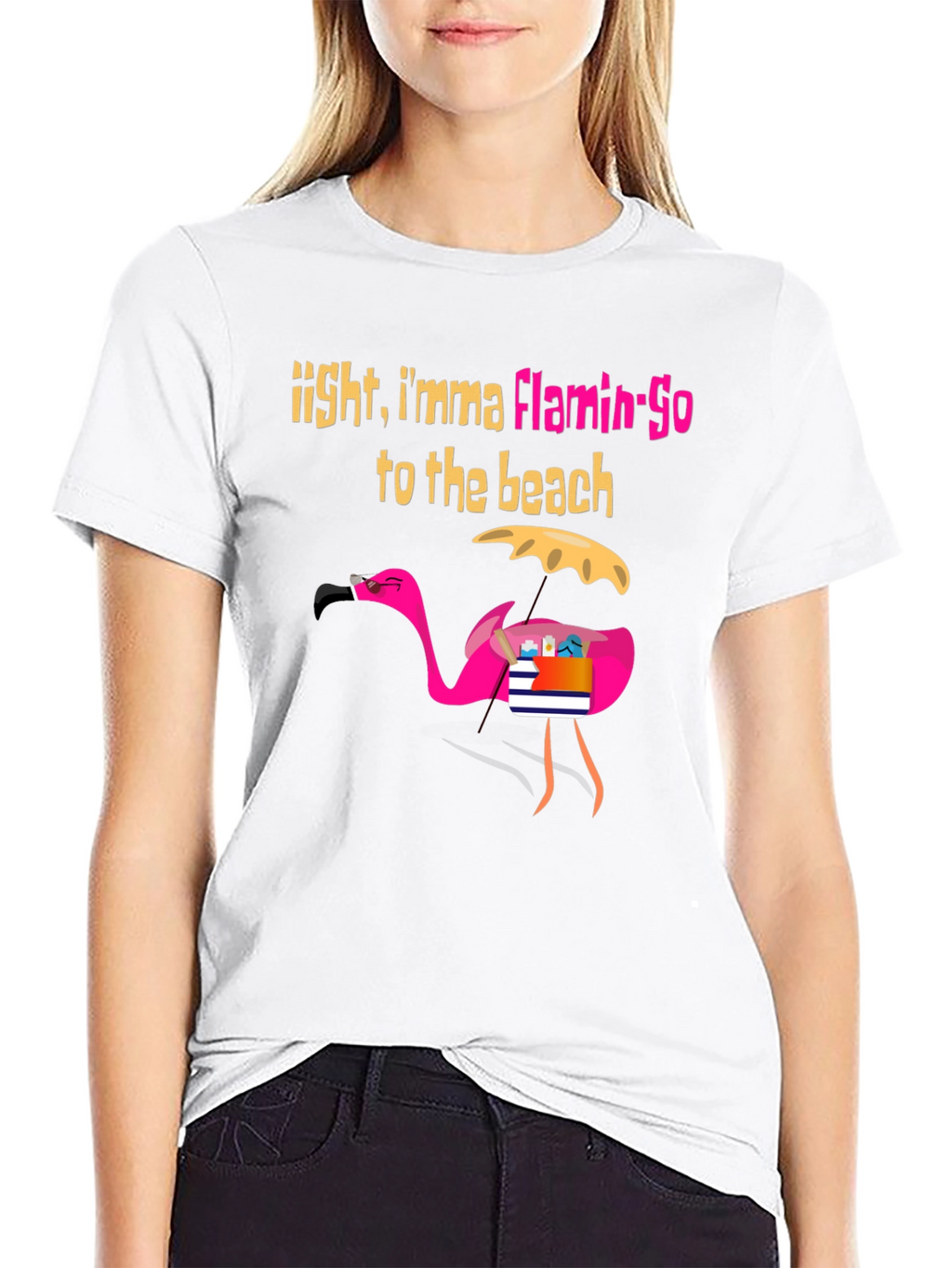 Flamingo Beach T-Shirt