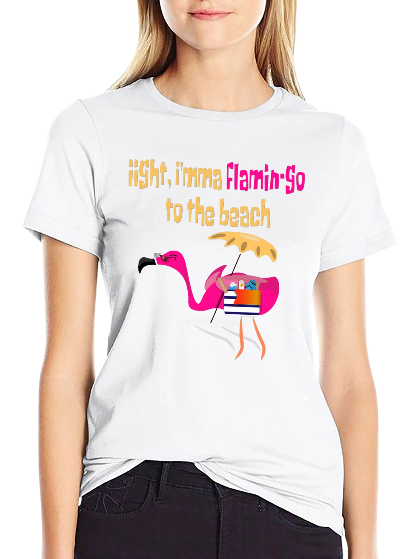Flamingo Beach T-Shirt