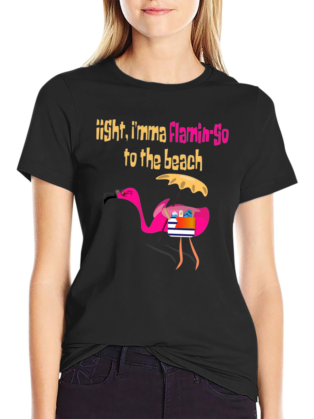 Flamingo Beach T-Shirt