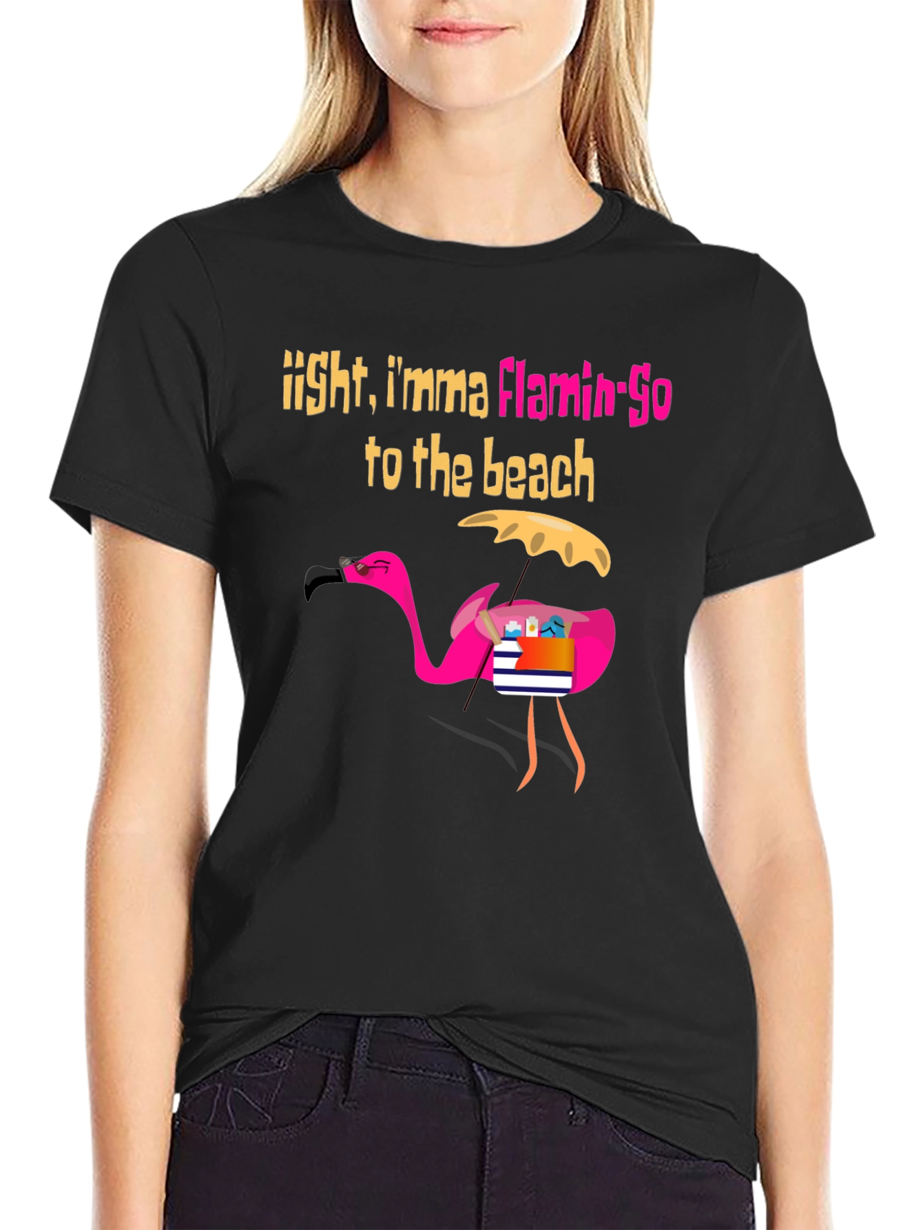 Flamingo Beach T-Shirt